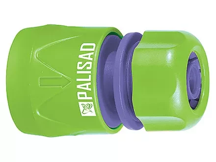 Соединитель пластмассовый быстросъемный для шланга 1/2&quot;  PALISAD 66135 купить в Уфе