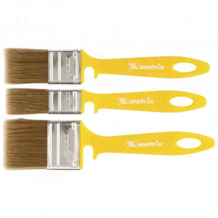 Набор кистей Лаки 25 мм 35 мм 50 мм Color Lineпластик Matrix 83367 купить в Уфе