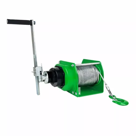 Лебедка ручная усиленная HITCH JHW 05т канат 40м (SZ086885) купить в Уфе