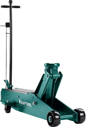 Домкрат гидравлический подкатной "High-Lift", удлиненный, 10т, 160-560мм, KRAFTOOL 43455-10 43455-10 купить в Уфе