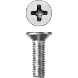 Винт ЗУБР &quot;МАСТЕР&quot; DIN 965, класс прочности 4.8, оцинкованный, M5x16мм, 5кг 303110-05-016