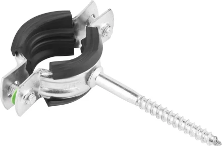 ЗУБР. Хомут трубный оцинкованный, с шурупом, 3/4", 100шт 37854-25-29-100 купить в Уфе