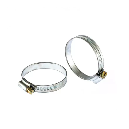 Хомуты металлические червячные 44-64 мм ширина 12 мм английский тип W1 2 шт Сибртех 47670 купить в Уфе