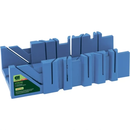 Стусло 300 х 90 мм пластиковое 6 углов для запила СИБРТЕХ 22576 купить в Уфе