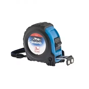 Рулетка Вектор 3 м х 19 мм, утолщенное полотно, магнитный зацеп, обрезиненный корпус  БАРС 32540 купить в Уфе