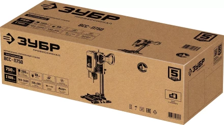 ЗУБР 750 Вт, 13 мм, вертикально - сверлильный станок, Профессионал (ВСС-П750) купить в Уфе