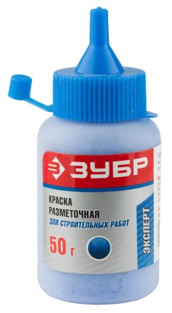 Краска ЗУБР разметочная для строительных работ, синяя, 50г 4-06405-1_z01 купить в Уфе