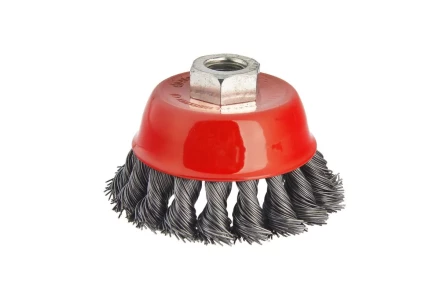 Кордщетка HAMMER чаша 75мм для УШМ витая сталь (207-105) купить в Уфе