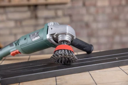 Кордщетка HAMMER чаша 75мм для УШМ витая сталь (207-105) купить в Уфе