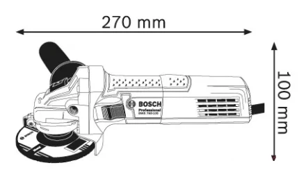 УШМ BOSCH GWS 750-115 (0.601.394.0R0) купить в Уфе