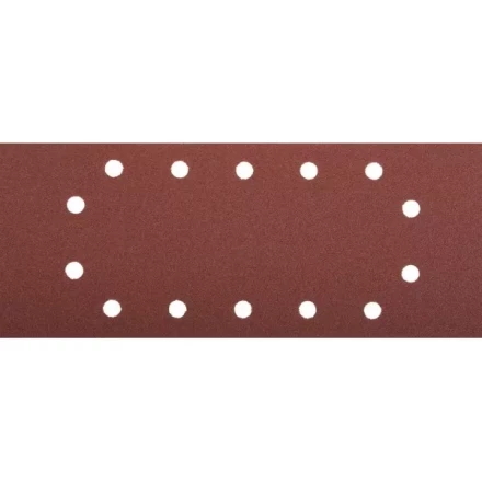 Лист шлифовальный ЗУБР &quot;МАСТЕР&quot;, 14 отверстий, для ПШМ на зажимах, Р120, 115х280мм, 5шт 35594-120 купить в Уфе