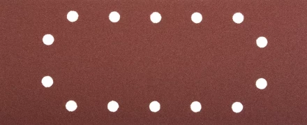 Лист шлифовальный ЗУБР &quot;МАСТЕР&quot;, 14 отверстий, для ПШМ на зажимах, Р120, 115х280мм, 5шт 35594-120 купить в Уфе