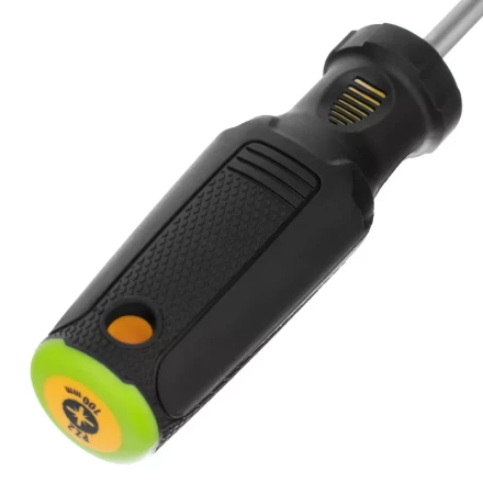 Отвертка PZ2x100 мм, CrV, трехкомпонентная рукоятка Denzel 12207 купить в Уфе