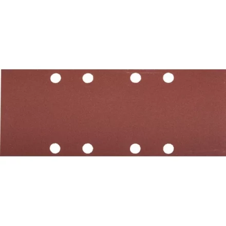 Лист шлифовальный ЗУБР &quot;МАСТЕР&quot;, 8 отверстий, для ПШМ на зажимах, Р320, 93х230мм, 5шт 35591-320 купить в Уфе