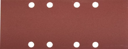 Лист шлифовальный ЗУБР &quot;МАСТЕР&quot;, 8 отверстий, для ПШМ на зажимах, Р320, 93х230мм, 5шт 35591-320 купить в Уфе