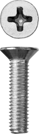 Винт ЗУБР &quot;МАСТЕР&quot; DIN 965, класс прочности 4.8, оцинкованный, M5x20мм, 5кг 303110-05-020 купить в Уфе