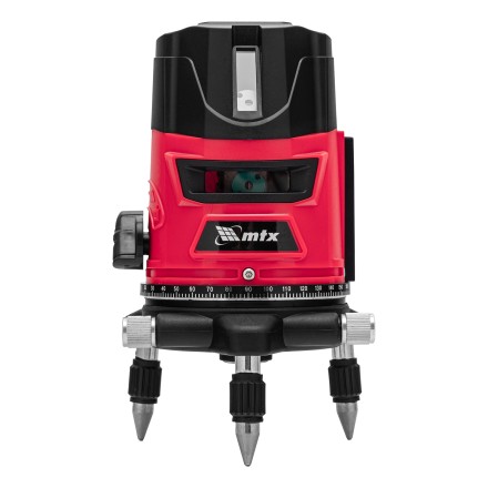 Лазерный уровень MTX CRX-30G, 30 м, зеленый луч, батарейки, резьба 5/8&quot; 35032 купить в Уфе