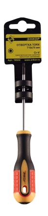 Отвертка Torx T10х75мм Энкор 19532 купить в Уфе
