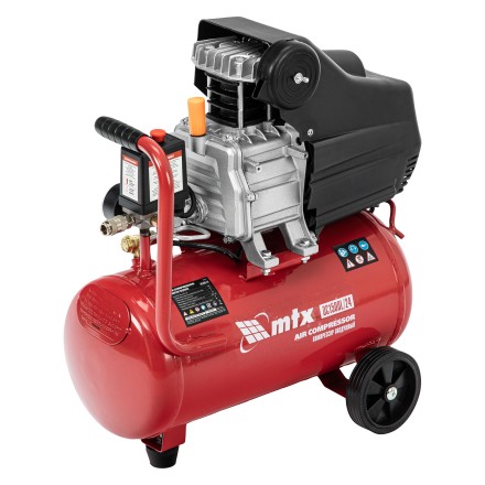 Компрессор воздушный MTX DC1500L/24, 1,5 кВт, 24 л, 210 л/мин 58017 купить в Уфе