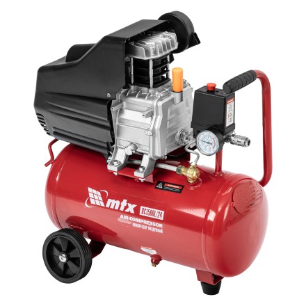 Компрессор воздушный MTX DC1500L/24, 1,5 кВт, 24 л, 210 л/мин 58017 купить в Уфе