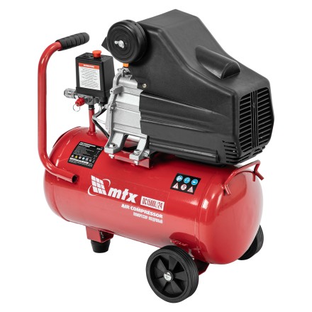 Компрессор воздушный MTX DC1500L/24, 1,5 кВт, 24 л, 210 л/мин 58017 купить в Уфе