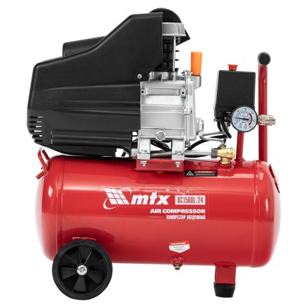 Компрессор воздушный MTX DC1500L/24, 1,5 кВт, 24 л, 210 л/мин 58017 купить в Уфе