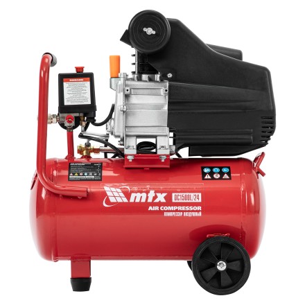 Компрессор воздушный MTX DC1500L/24, 1,5 кВт, 24 л, 210 л/мин 58017 купить в Уфе