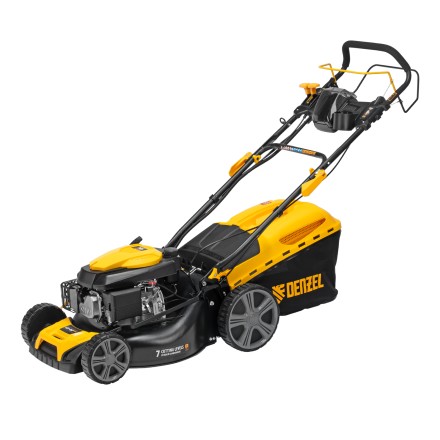 Газонокосилка бензиновая Denzel GLD-460SP-VE, 146 см3, шир. 46см, привод, вариатор, эл.старт, 60 л (58809) купить в Уфе