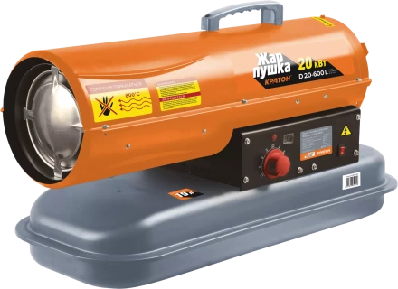 Дизельная тепловая пушка Жар-пушка D 20-600 L Кратон 3 09 05 014 купить в Уфе