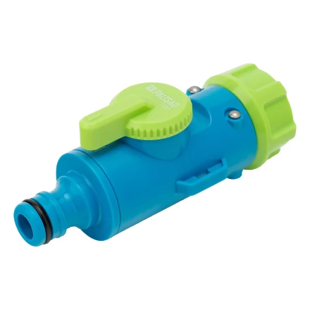 Адаптер штуцерный Palisad 3/4&#039;&#039;, быстросъемный, с переключателем, Luxe 65752 купить в Уфе