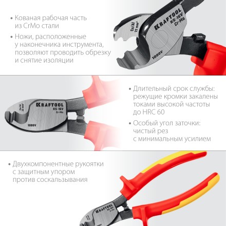 Кабелерез KS диэлектрические 1000 В 23333-16V купить в Уфе