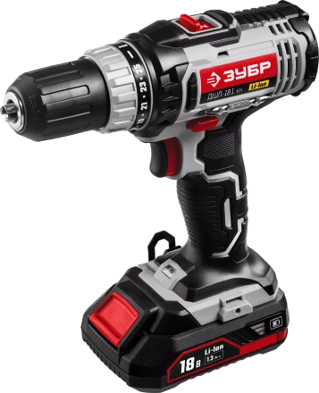 Дрель-шуруповерт 2 АКБ ДШЛ-181 КН серия СТАНДАРТ купить в Уфе