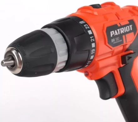 Дрель-шуруповерт аккумуляторная PATRIOT BR 180 в кейсе купить в Уфе