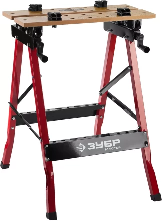 Верстак столярный ЗУБР &quot;МАСТЕР&quot; складной, 605х635х805 мм 38726 купить в Уфе
