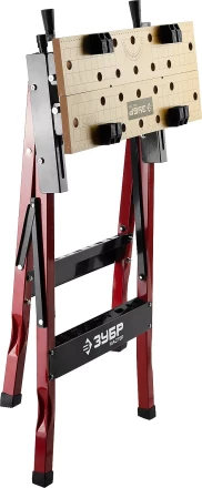 Верстак столярный ЗУБР &quot;МАСТЕР&quot; складной, 605х635х805 мм 38726 купить в Уфе