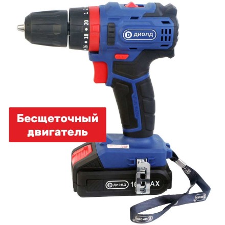 Аккумуляторная дрель-шуруповерт Диолд ДЭА-16ЛИ-02У купить в Уфе