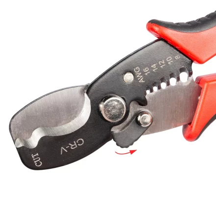 Ножницы для резки проводов КВТ MC-06 до 15 мм с функцией зачистки изоляции (85934) купить в Уфе