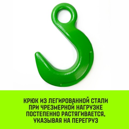 Крюк с широким зевом HIТCH 16-Т8 кл 8.2 Т (SZ071288) купить в Уфе