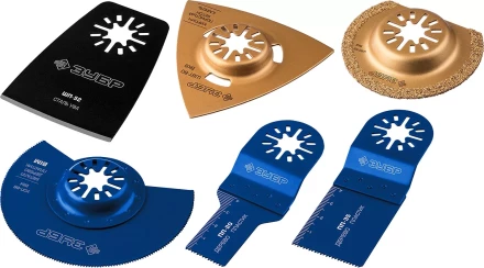 ЗУБР НР-6 UniLock, OIS-хвост., 6 предм., набор насадок для реноватора, Профессионал (15574) купить в Уфе