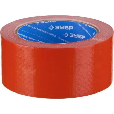 Армированная лента, ЗУБР "ПРОФЕССИОНАЛ" 12094-50-25, универсальная, влагостойкая, 48мм х 25м, красная 12094-50-25 купить в Уфе