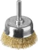 ЗУБР &quot;ПРОФЕССИОНАЛ&quot;. Щетка чашечная для дрели, витая латунированная стальная проволока 0,3мм, 50мм 3525-050_z02 купить в Уфе