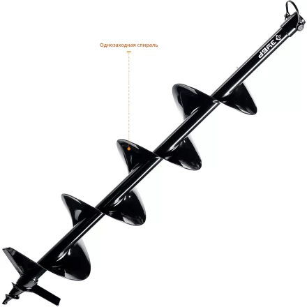 Шнек для мотобуров ЗУБР d 150 мм, грунт, (7051-15) купить в Уфе