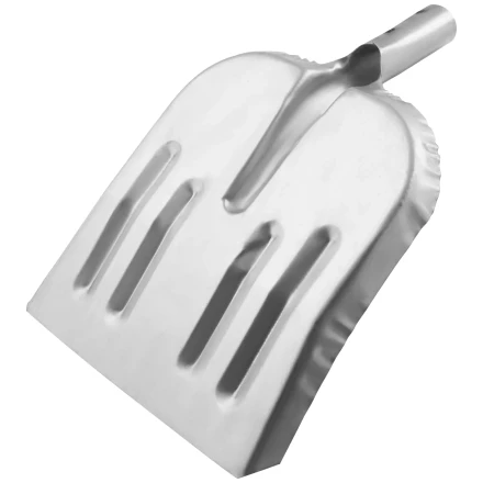 Лопата для уборки снега стальная оцинкованная, 320 х 340 мм, без черенка, Россия 615365 купить в Уфе