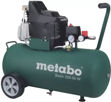 Компрессор масляный поршневой прямой привод Metabo Basic 250-50 W купить в Уфе