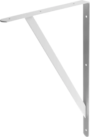 Уголок-кронштейн STAYER &quot;MASTER&quot;, усиленный, 500х330х30х4мм, белый 37424-1 купить в Уфе