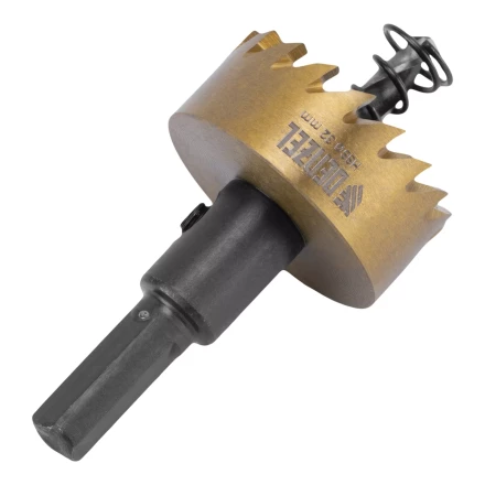 Коронка по металлу HSS, 32 мм, нитридтитановое покрытие Denzel 724109 купить в Уфе