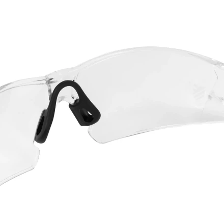 Очки защитные открытые Denzel 89191, поликарбонатные, прозрачная линза, 2х комп.дужки купить в Уфе