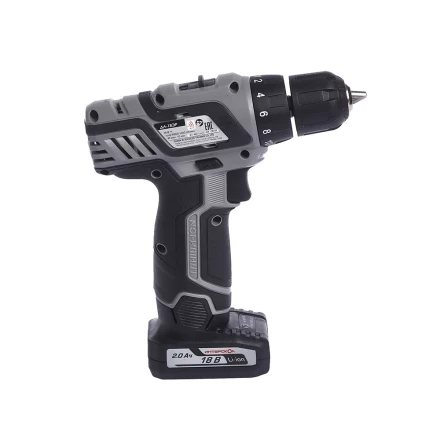 Аккумуляторная дрель-шуруповерт ИНТЕРСКОЛ ДА-18ЭР Li-ion (2 х 2Ач) купить в Уфе