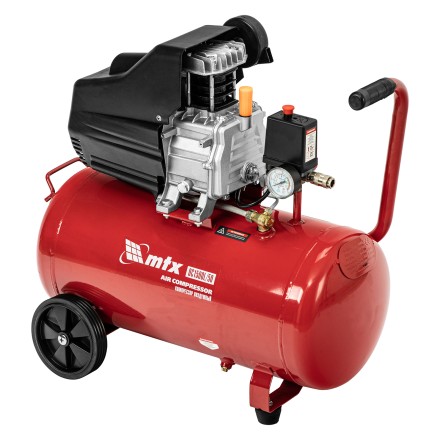 Компрессор воздушный MTX DC1500L/50, 1,5 кВт, 50 л, 210 л/мин 58018 купить в Уфе