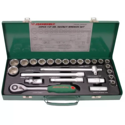 Набор головок торцевых универсальный 1/2&quot;  DR10-32мм  25предметов S04H4125S  Jonnesway 47223 купить в Уфе